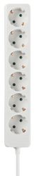 Multiprise Nedis 6 prises 1,5 Blanc