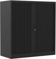 Armoire à rideaux CHS105120 Noir 1&nbsp;200 x 450 x 1&nbsp;050 mm