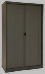 Armoire à rideaux CHS195120 Anthracite 1&nbsp;200 x 450 x 1&nbsp;950 mm