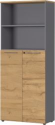 Armoire GERMANIA 4236 564 Gris, chêne 800 x 400 x 1&nbsp;970 mm