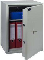 Coffre fort Salvus Monza 3 Serrure à clé Gris clair 445 x 400 x 600 mm