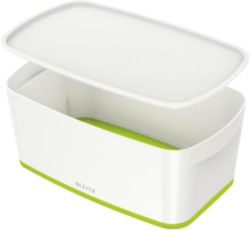 Boîte de rangement Leitz MyBox WOW 5 L Blanc, Vert 31,8 x 19,1 x 12,8 cm