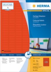 HERMA 4238 25 x 10 mm 100 Feuilles de 189 Étiquettes