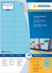 HERMA 4547 45 x 21 mm 100 Feuilles de 48 Étiquettes