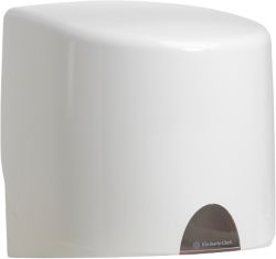 Distributeur d'essuie mains AQUARIUS Plastique Blanc Verrouillable Fixation murale 24 x 28,5 x 28,8 mm