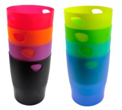 Corbeille à papier Exacompta Ecobin 38 x 30 x 10 cm Gris 8 Unités