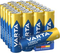 Piles alcalines VARTA High Energy AA 24 Unités