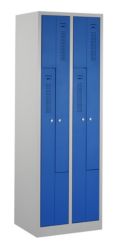 Casier CHL 180 Bleu 590 x 500 x 1 800 mm Acier