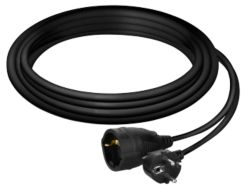 Rallonge ewent EW4003 3 m Noir