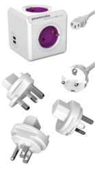 Extension de puissance Allocacoc 4 prises Blanc