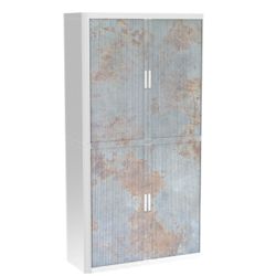 Armoire basse à rideaux Paperflow Globe Assortiment 1&nbsp;100 x 415 x 2&nbsp;040 mm