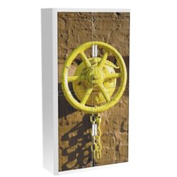 Armoire basse à rideaux Paperflow Marine Assortiment 1&nbsp;100 x 415 x 2&nbsp;040 mm