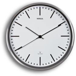 Maul Horloge murale MAULfly 30 cm Blanc