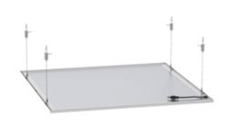 Kit de suspension pour panneau LED Maul MAULrise Argenté