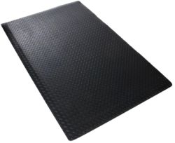 Tapis de sol anti fatigue etm Dyna Protect Diamant Noir 600 x 900 mm