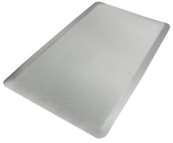 Tapis de sol anti fatique Heavy Duty Souple 2 couches Gris 90 x 150 cm