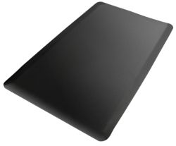 Tapis de sol anti fatique Heavy Duty Souple 2 couches Noir 60 x 90 cm