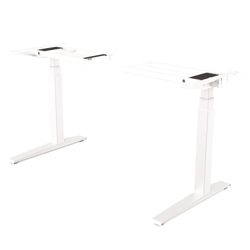 Cadre de bureau assis debout Fellowes 97470 Blanc 1&nbsp;525,6 x 698,5 x 622,3 x 640   1&nbsp;257 mm