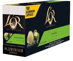 Café Elegant L'OR 100 Unités