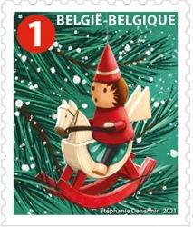 Timbres bpost NON PRIOR Fin d'année 10 Unités