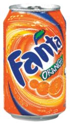 Fanta Orange Canette 24 Unités de 330 ml