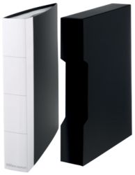 Protège documents Office Depot A4 Noir Polypropylène 80 pochettes 24,5 x 5,5 x 31,2 cm