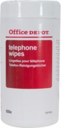 Lingettes nettoyantes pour téléphones Office Depot 100 Unités