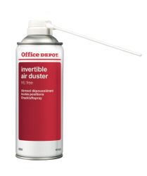 Aérosol dépoussiérant Office Depot Rouge, blanc 18,5 cm 200 ml
