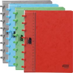 Cahiers Adoc Schrift PAP EX stnd. A5 Assortiment de couleurs Quadrillé 5 x 5 A5 90 g