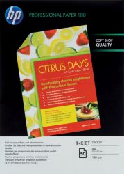 Papier photo jet d'encre HP Professional Blanc Brillant 180 g