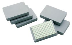 Bloc magnétique Legamaster Square Gris 7,5 x 5 cm