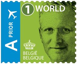 Timbres postaux bpost Tarification internationale 50 Unités