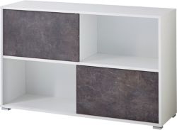 Étagère GERMANIA Altino 1 Blanc, gris 1&nbsp;200 x 350 x 740 mm