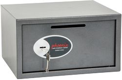 Coffre fort de dépôt Phoenix SS0803KD Serrure à clé Gris 450 x 365 x 250 mm
