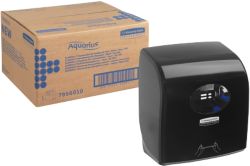 Dévidoir d'essuie mains AQUARIUS 7956 Noir 297 x 192 mm
