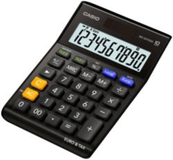 Calculatrice de bureau Casio MS 100TERII BK 10 chiffres Noir