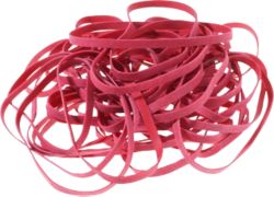 Élastiques Office Depot 150 x 6 mm 100 mm Rouge 500 g