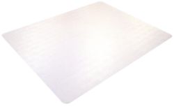 Tapis protège sol Office Depot Moquette Rectangulaire Polycarbonate Transparent 2,1 mm 130 x 120 cm
