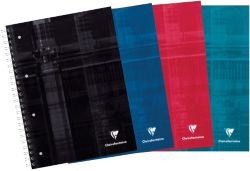 Cahier à spirale Clairefontaine Bind'O Block Quadrillé 4 trous A4 90 g