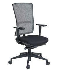 Siège de bureau Schaffenburg 300 NEN tissu Noir