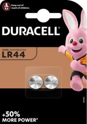 Piles bouton Duracell LR44 4LR44 1,5V Alcaline 2 Unités
