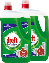Liquide vaisselle Dreft Professional Original 2 Unités de 5 L