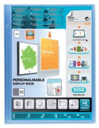 Protège documents ELBA Polyvision A4 Bleu Polypropylène 24 x 16 x 31,5 cm
