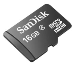 Carte mémoire micro SDHC SanDisk 90956 16 Go