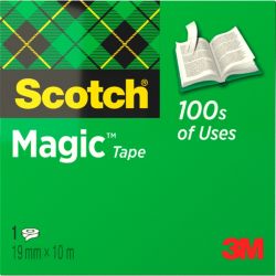 Ruban adhésif Scotch Magic™ 810 19 mm x 10 m invisible
