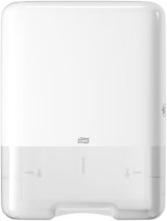 Distributeur d'essuie mains pliés en Z et en C Tork Plastique Blanc 33,3 x 13,6 x 43,9 cm