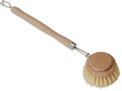 Brosse à vaisselle BETRA 18 x 26 cm Marron 6 Unités