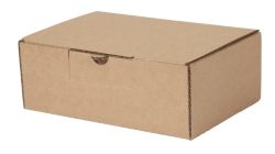 Boîtes d'expédition Fermeture postale Marron 200 (l) x 140 (P) x 75 (H) mm 50 Unités