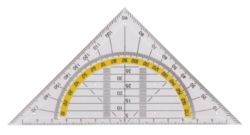 Equerre géométrique Office Depot Plastique 16 cm