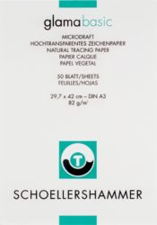 Papier à dessin SCHOELLERSHAMMER Glama Basic 883 A3 82 g